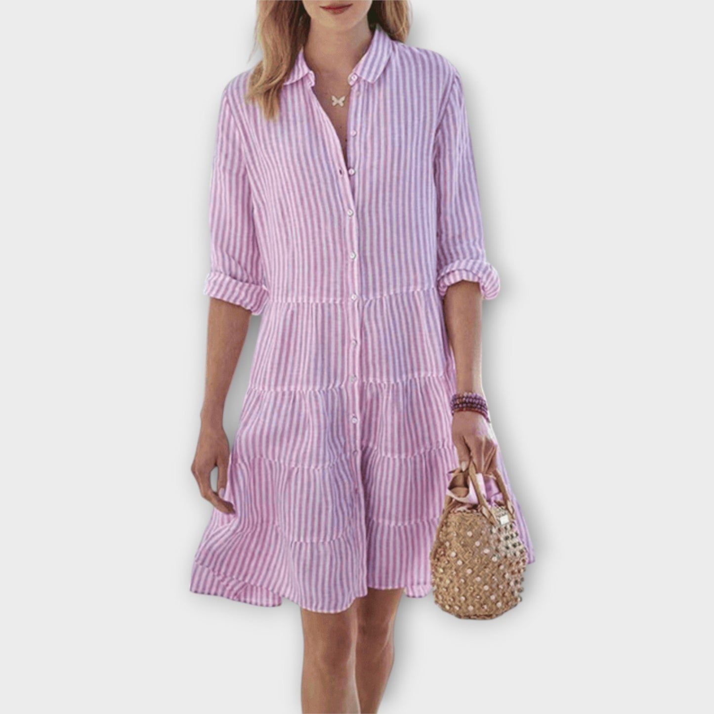 Lolita - Lightweight Striped Dress