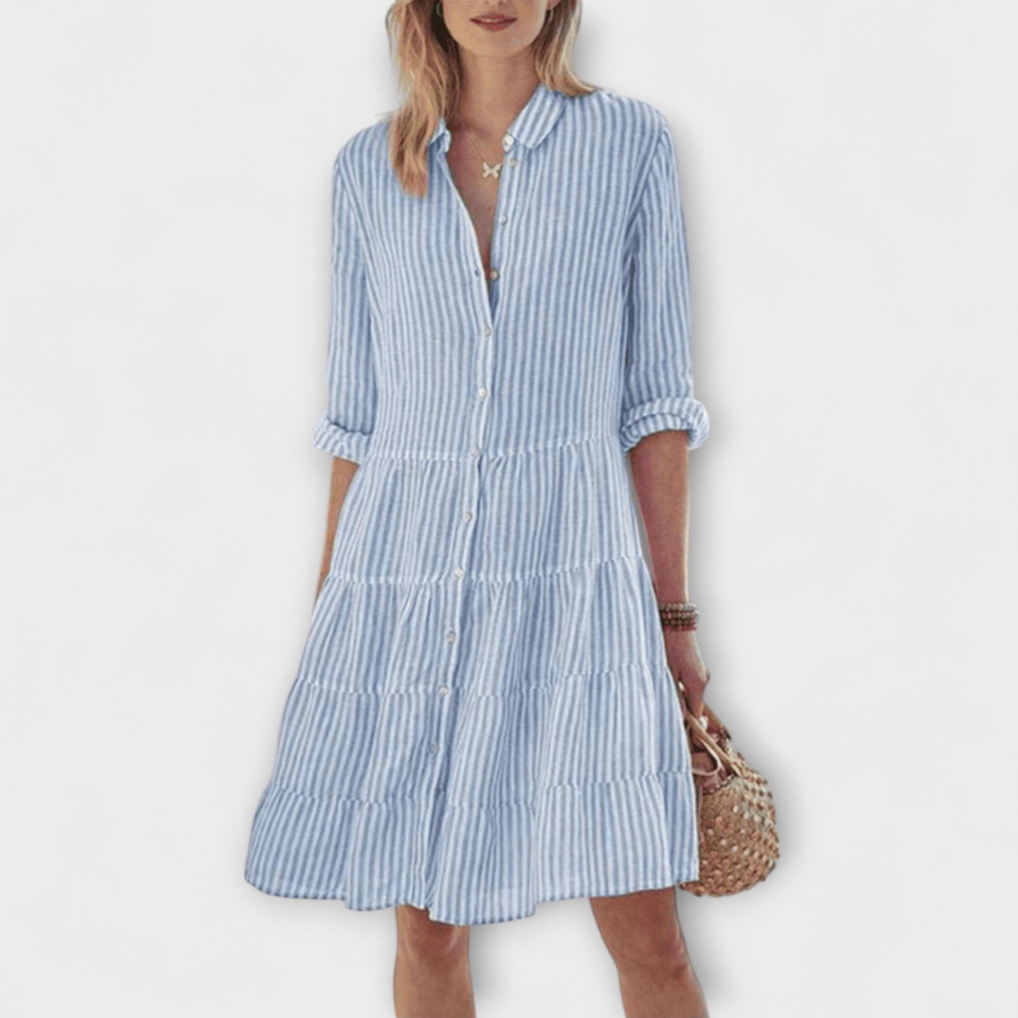 Lolita - Lightweight Striped Dress
