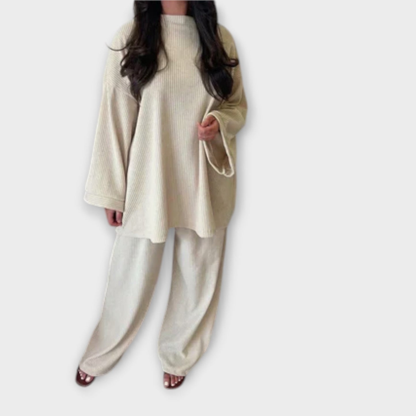Ingrid Oversized Ribbed Set