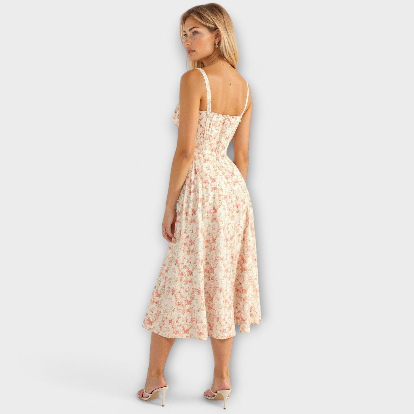 Kiana - Midi Corset Dress