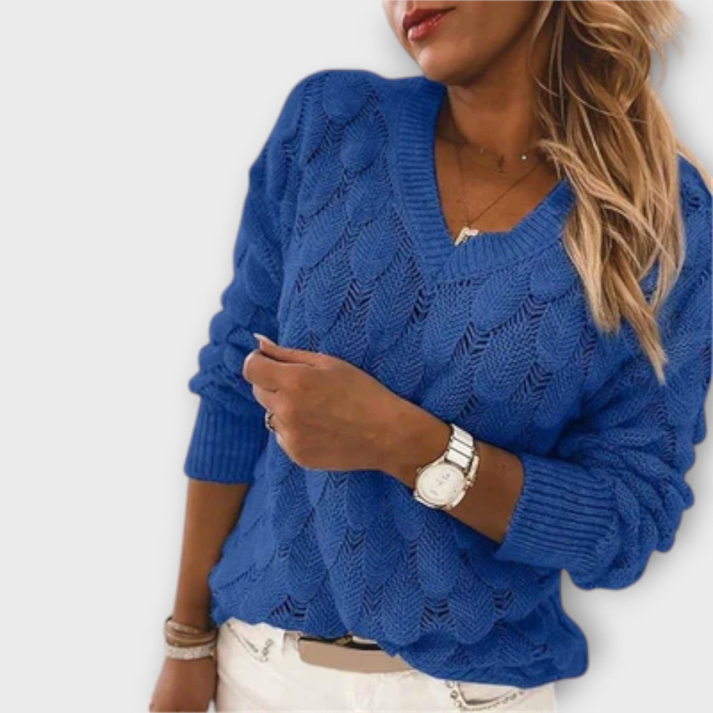 Noemier - V-Neck Pullover
