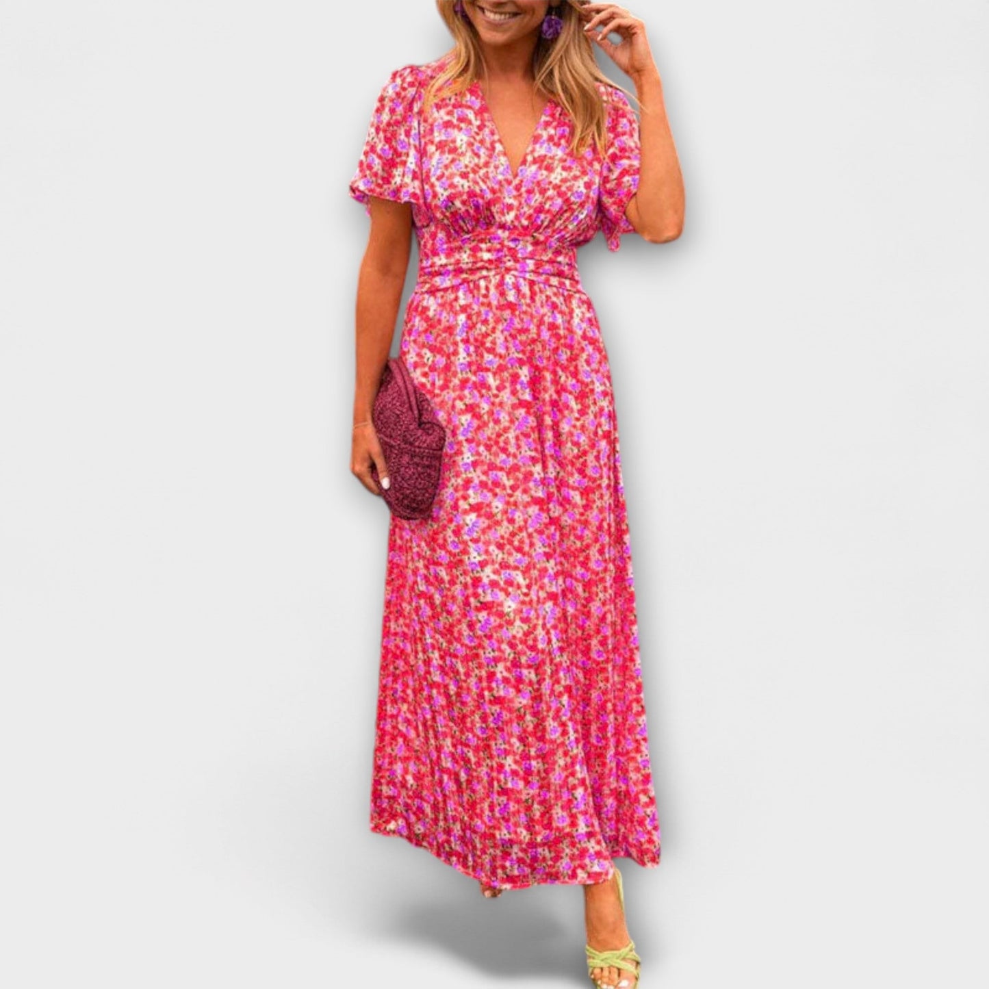 Elsie - Timeless V-Neck Dress