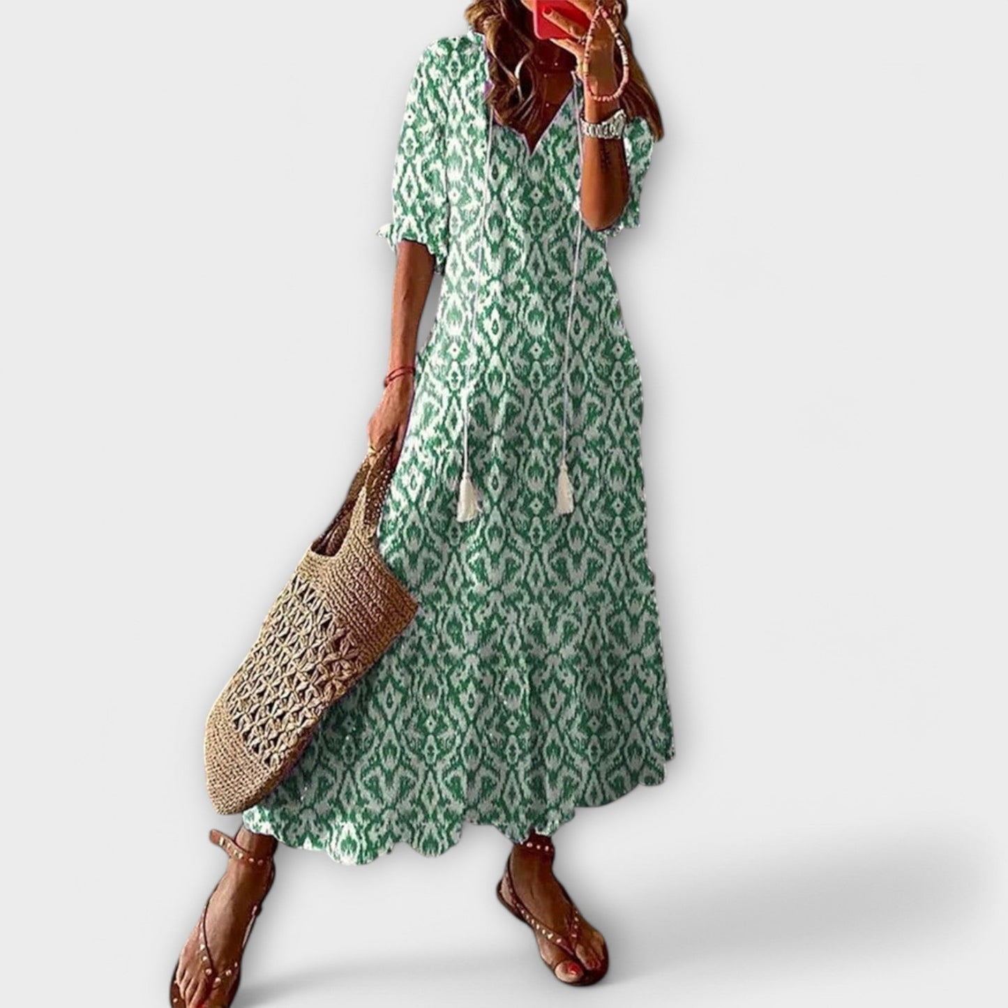 Bettina - Boho Maxi Dress