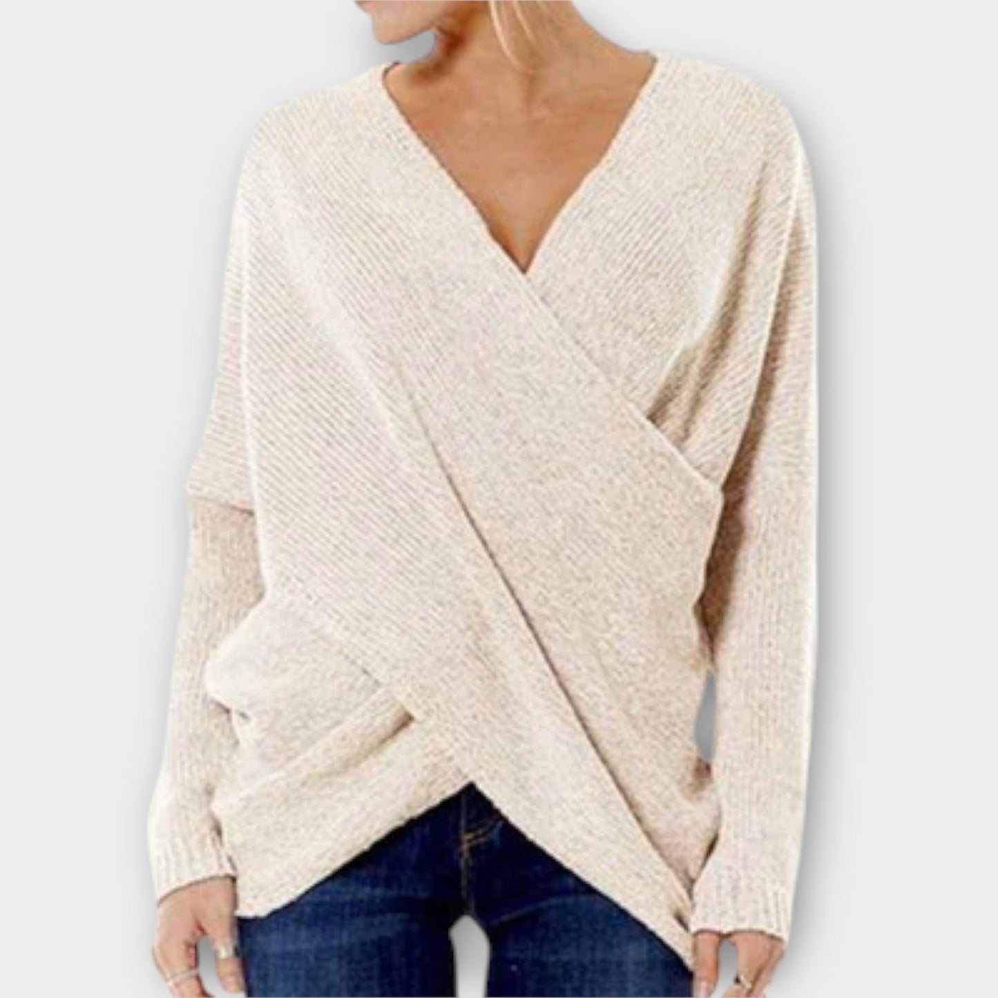 Heidi - Crisscross Sweater