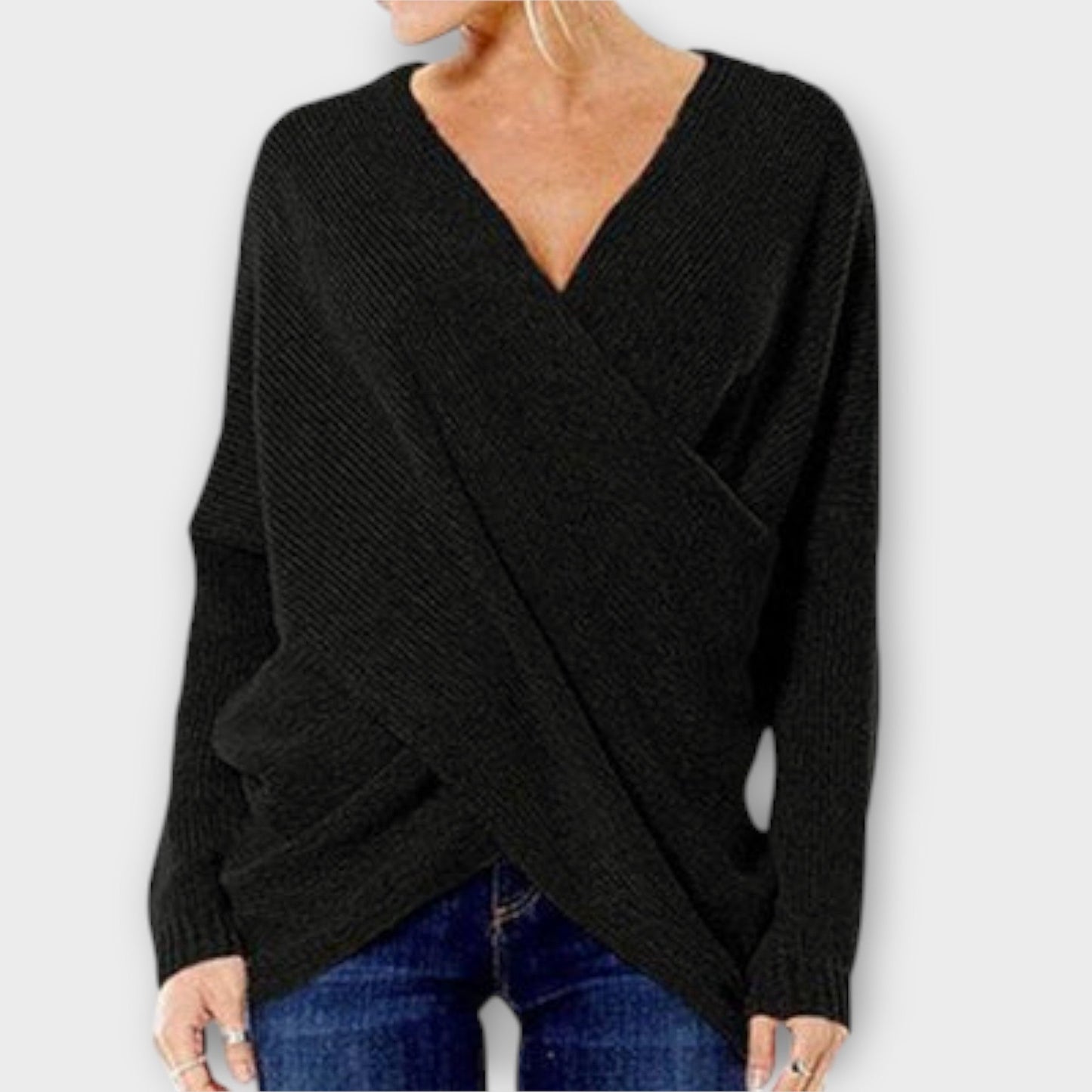 Heidi - Crisscross Sweater