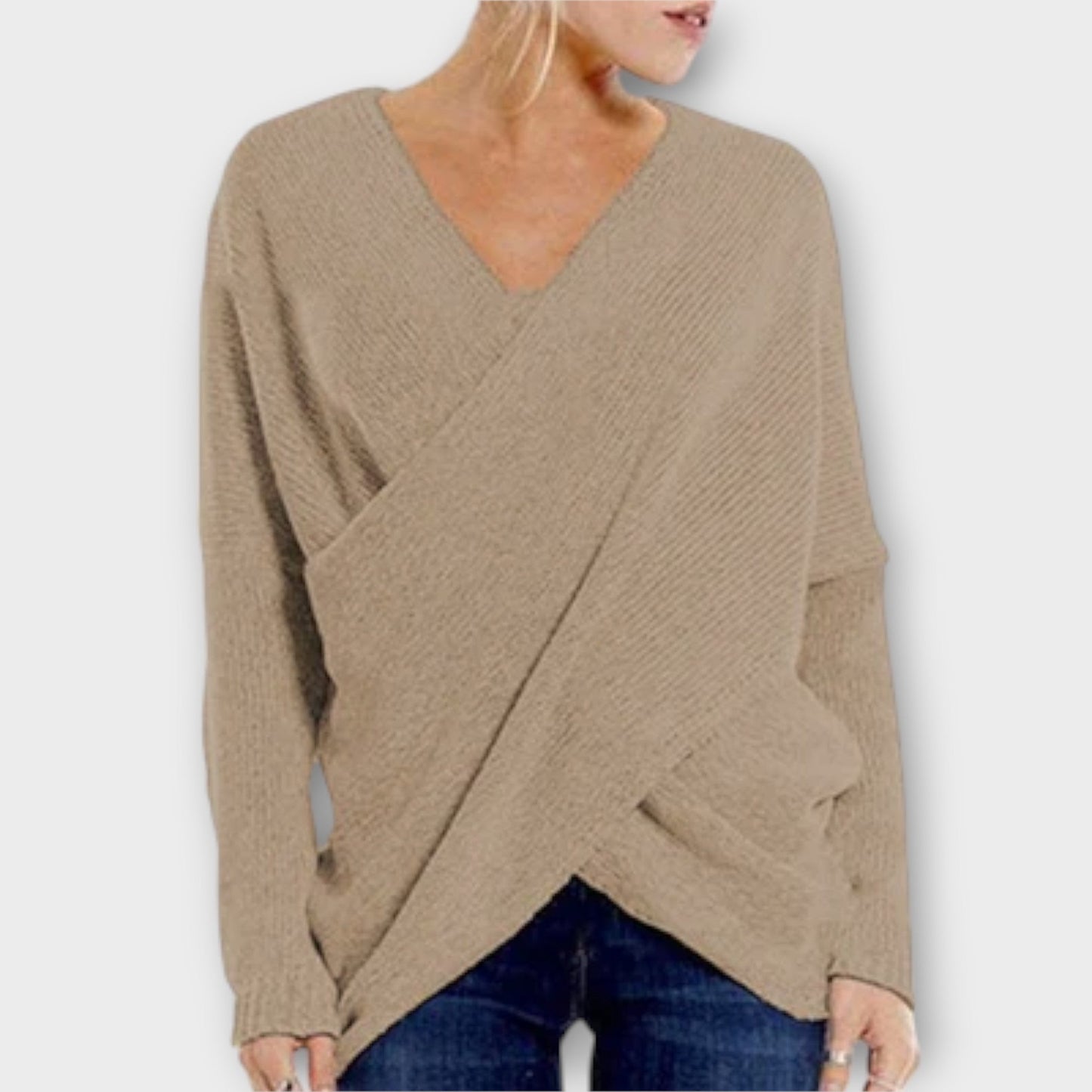 Heidi - Crisscross Sweater