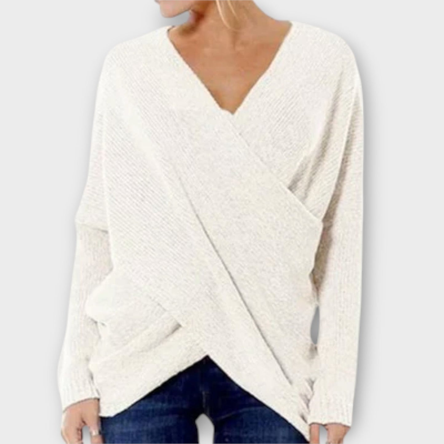 Heidi - Crisscross Sweater