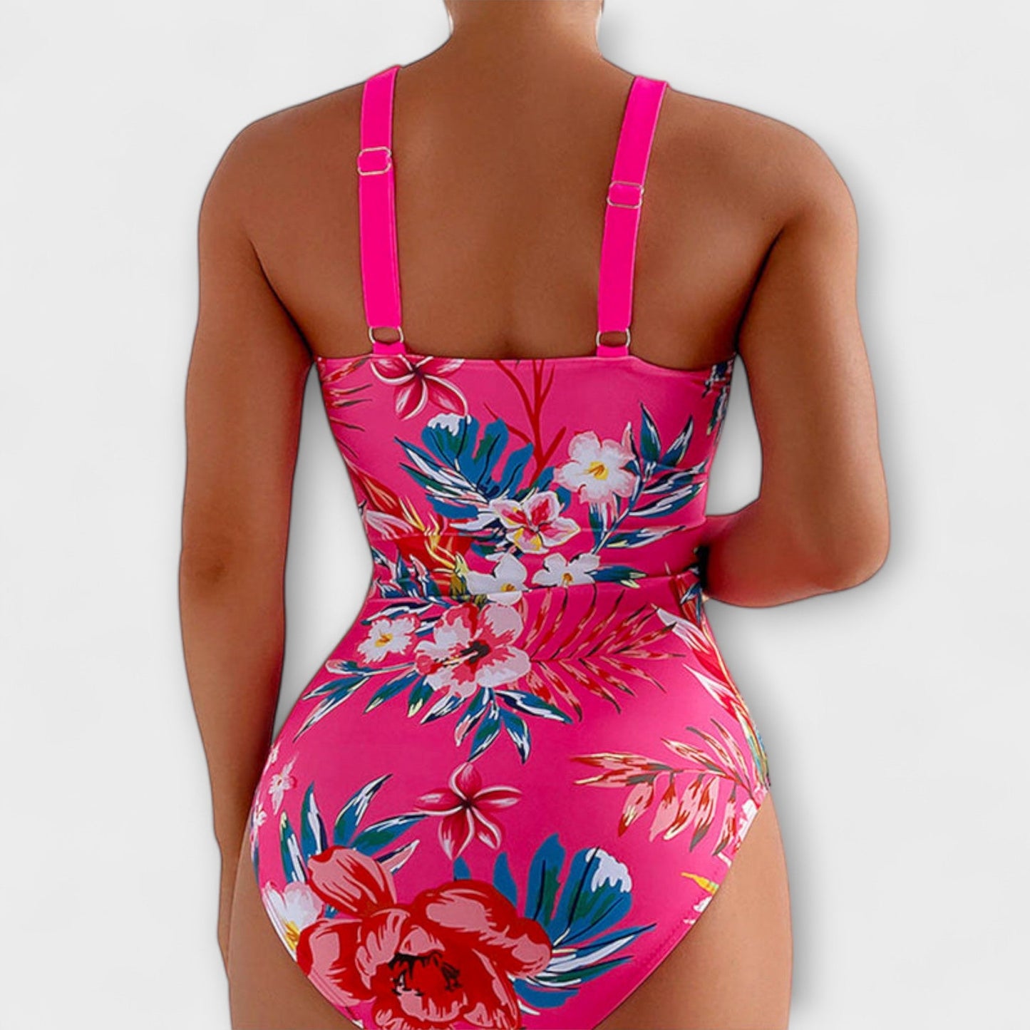 Janet – Elegant Floral Pattern Jumpsuit