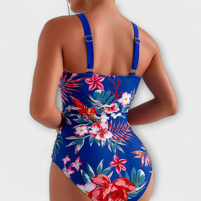 Janet – Elegant Floral Pattern Jumpsuit