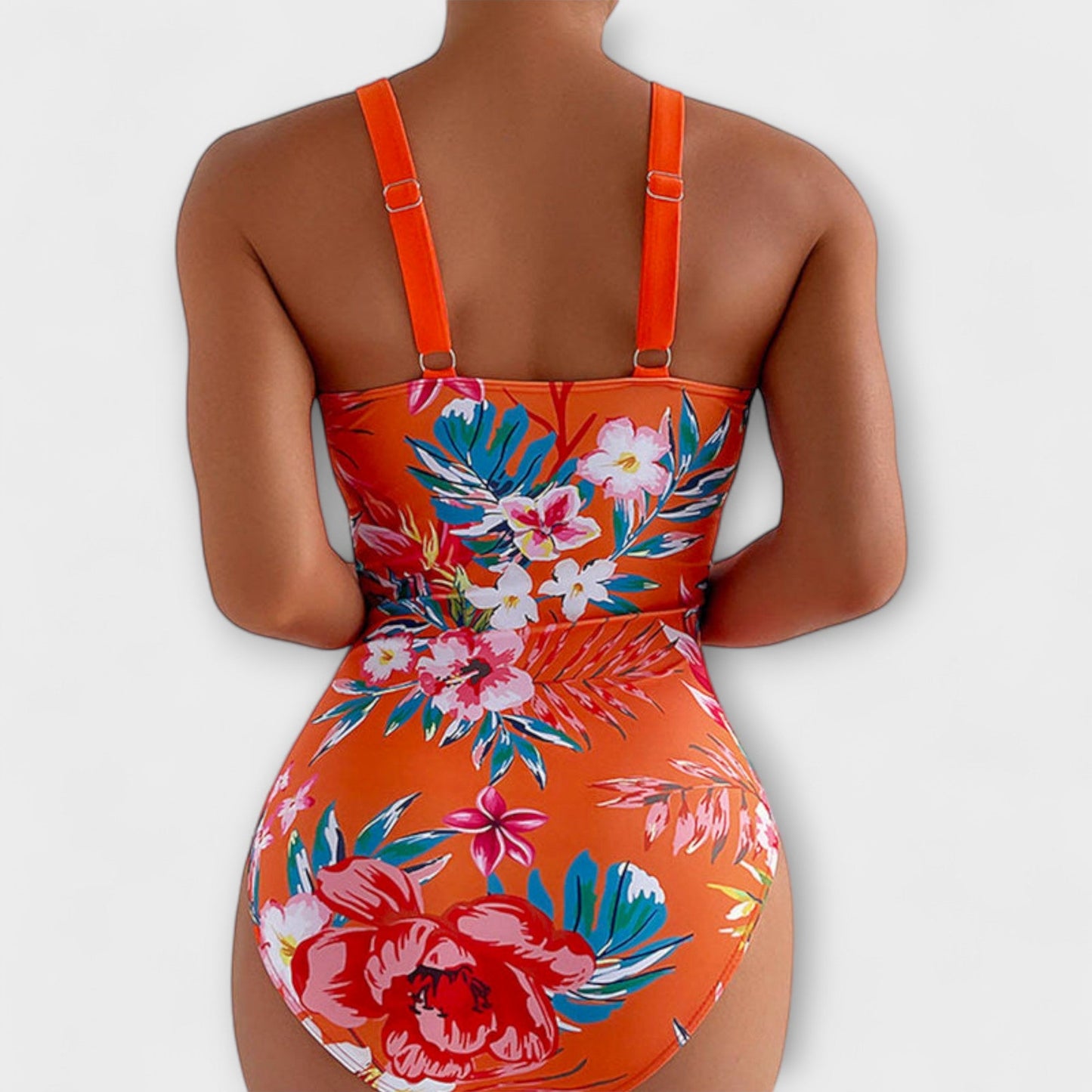 Janet – Elegant Floral Pattern Jumpsuit