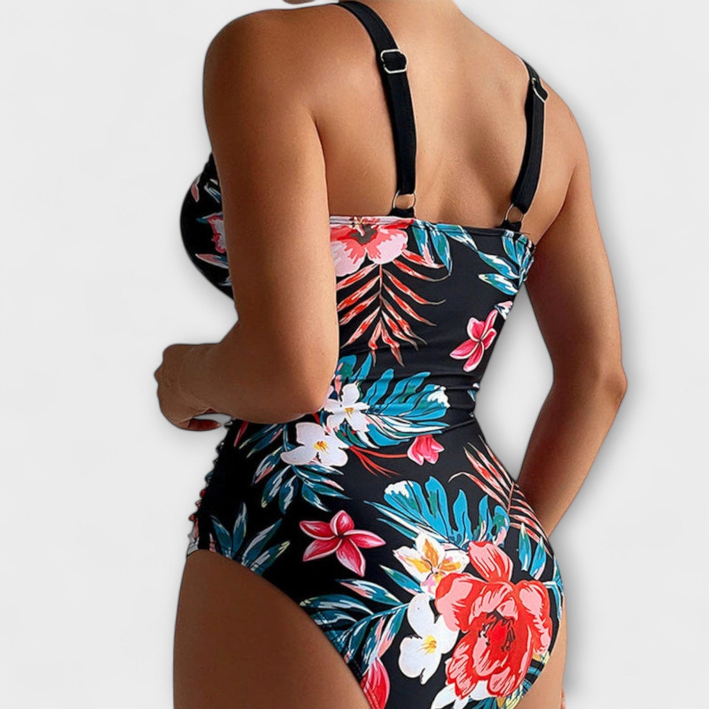Janet – Elegant Floral Pattern Jumpsuit