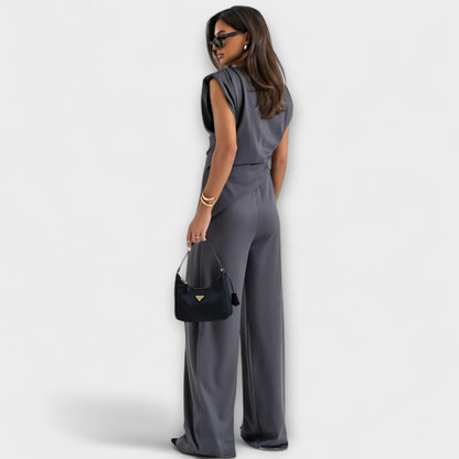 Sofia - Asymmetrical Outfit with Draped Shoulders