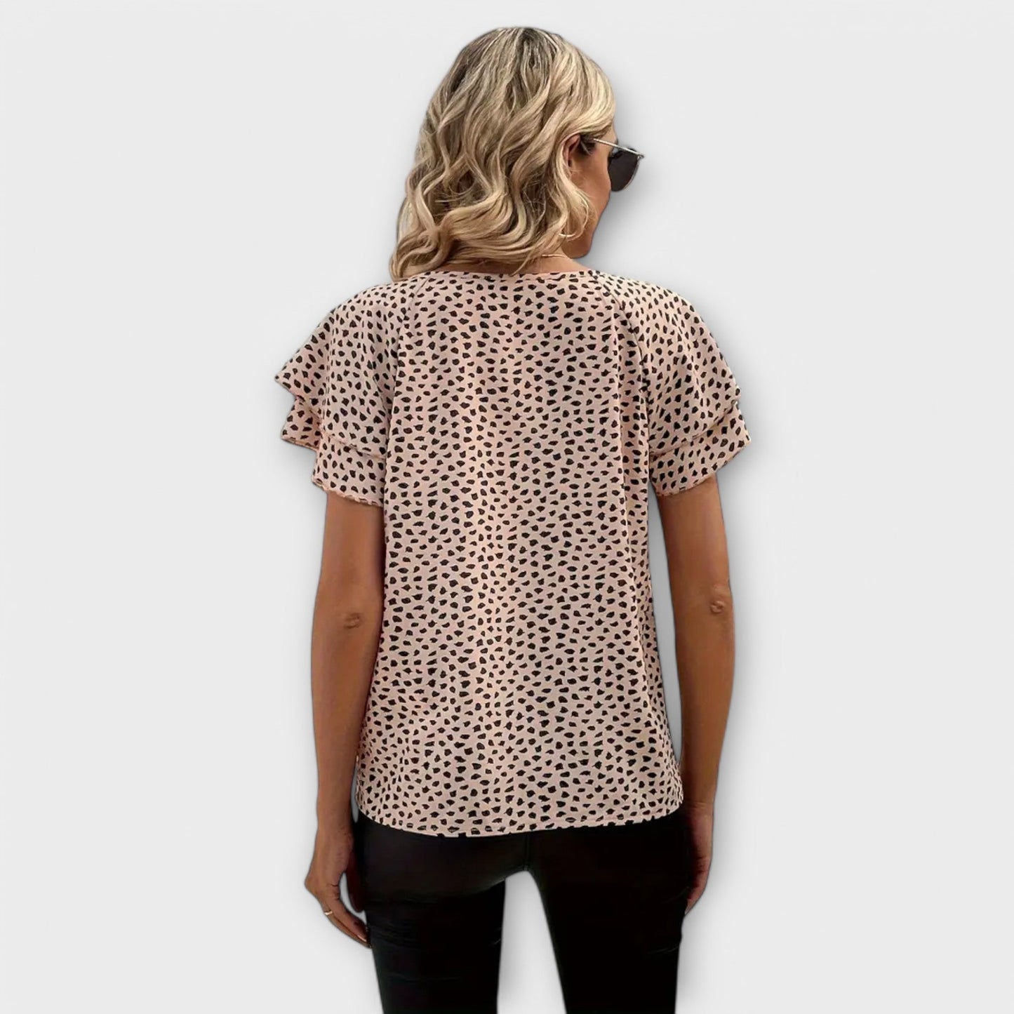 Emily - All-Over Print Blouse