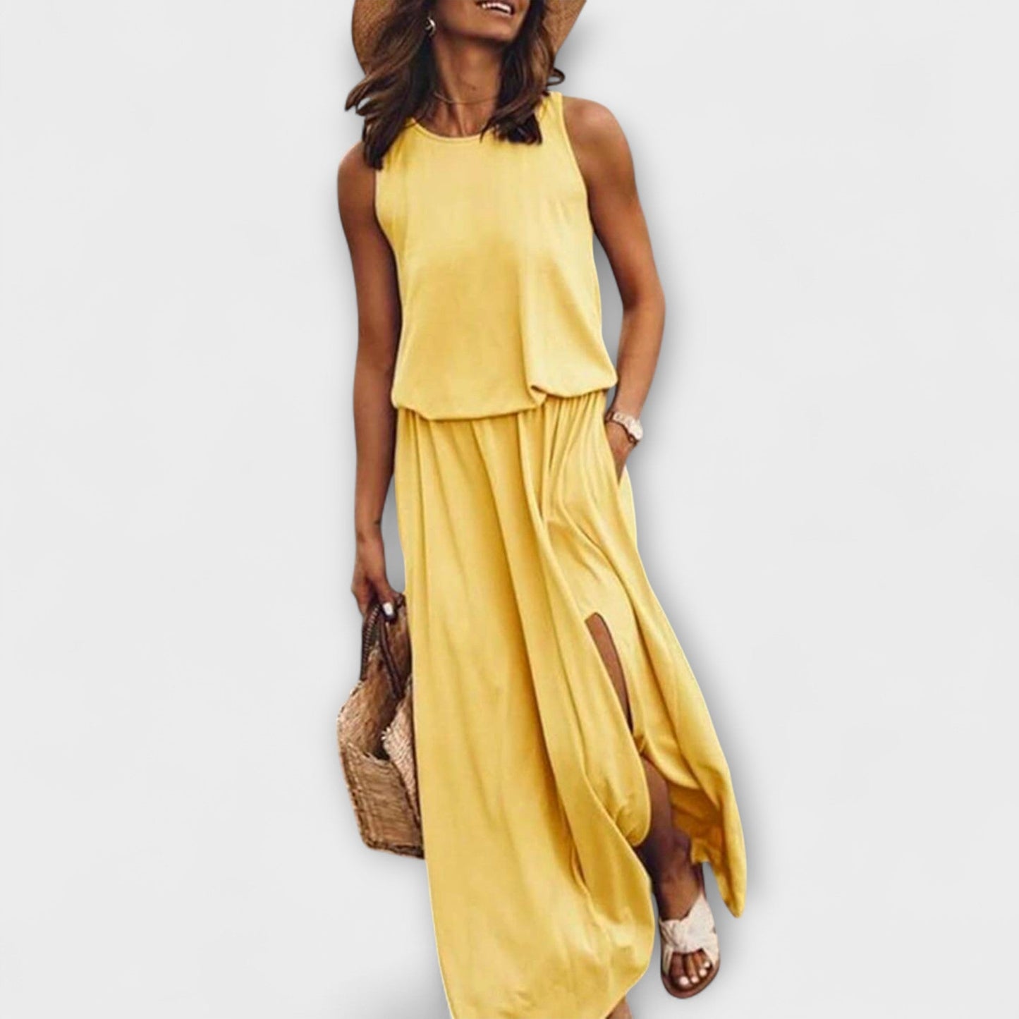 Lightweight Flowy Sleeveless Dress