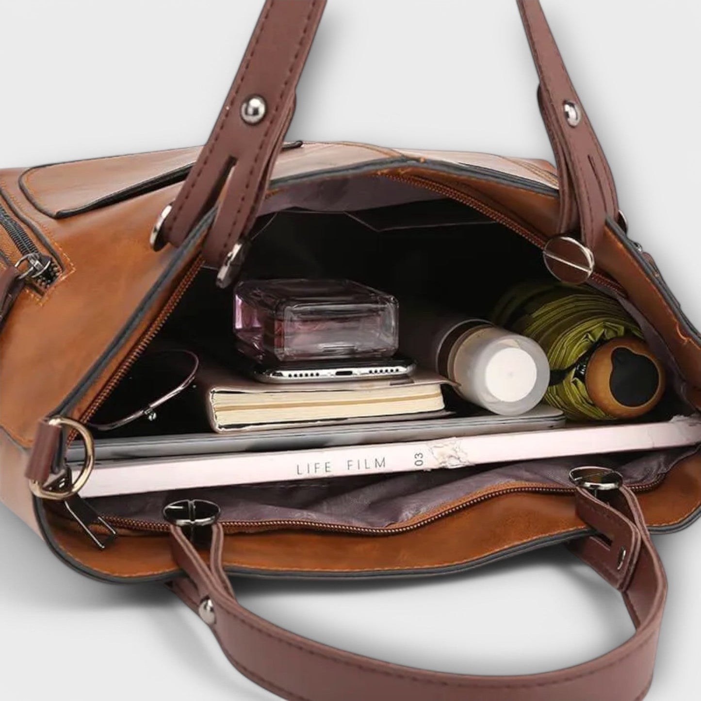 Lora - Elegant Leather Handbag