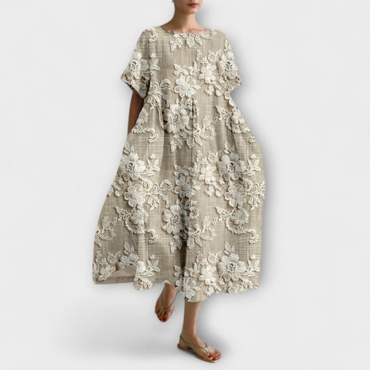 Aurora - Floral Pattern Dress