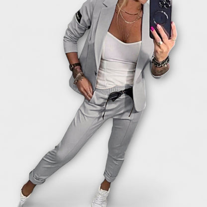 Malou - Matching Set of Top, Jacket, and Pants