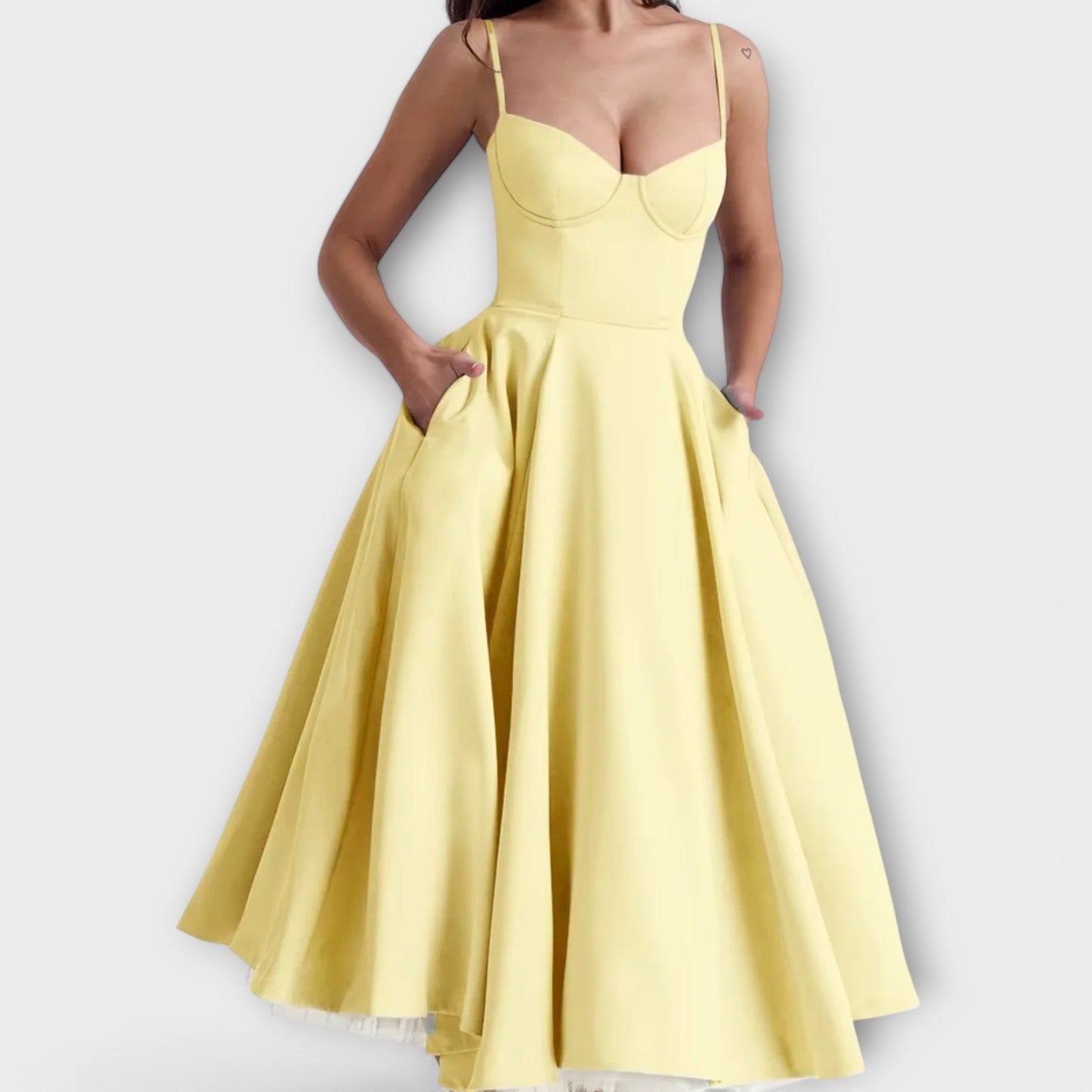 Mélie – Light Summer Dress with Corset Details