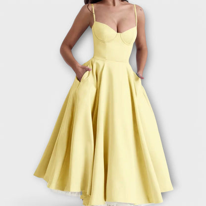 Mélie – Light Summer Dress with Corset Details