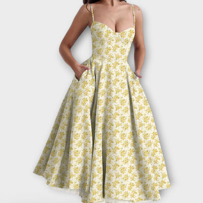 Mélie – Light Summer Dress with Corset Details