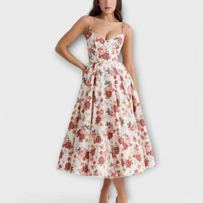 Mélie – Light Summer Dress with Corset Details
