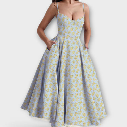 Mélie – Light Summer Dress with Corset Details