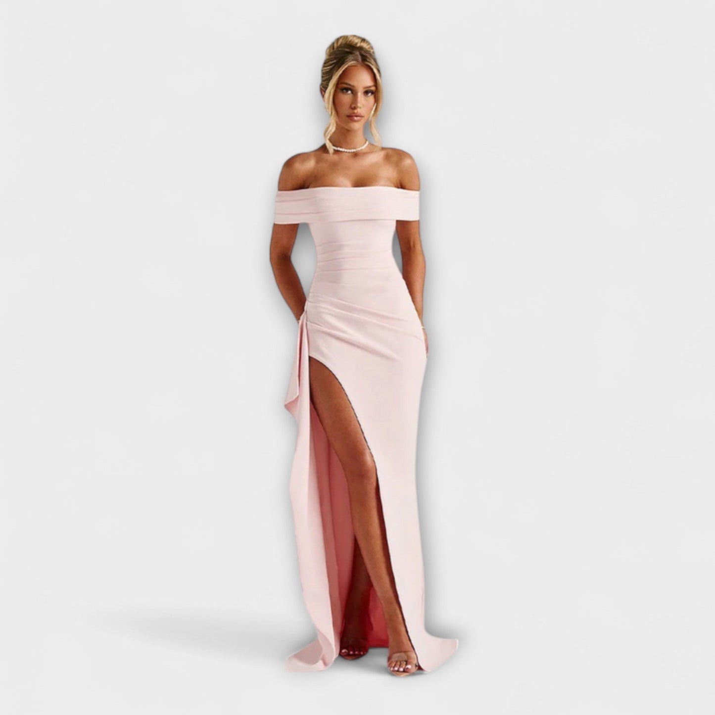 Gretchen - Sculpted Saint Maxi Dress