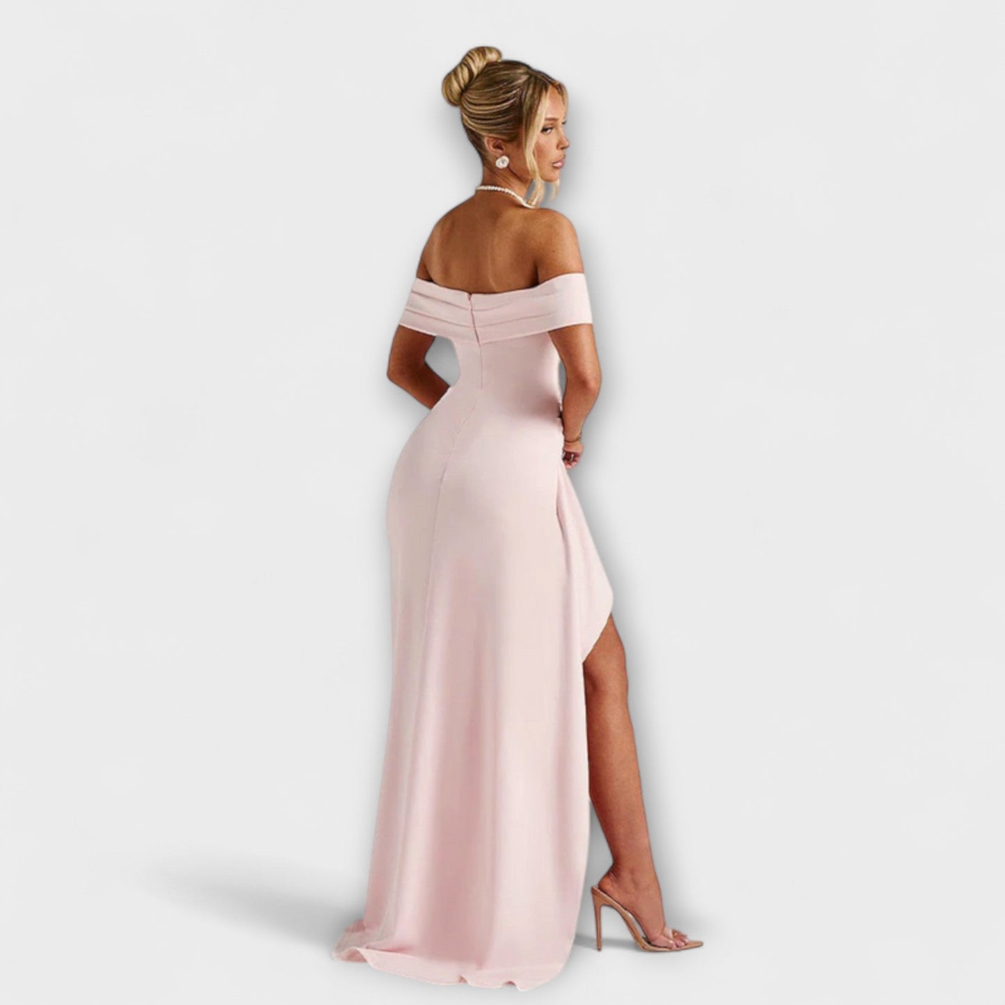 Gretchen - Sculpted Saint Maxi Dress