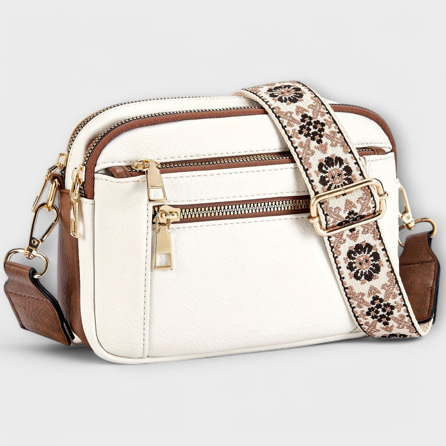 Lora - Vegan Leather Crossbody Bag