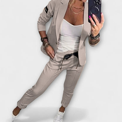 Malou - Matching Set of Top, Jacket, and Pants