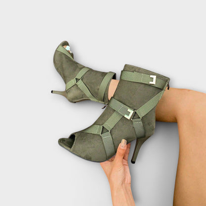 Chic Open-Toe High Heel Sandals