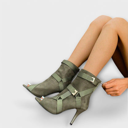 Chic Open-Toe High Heel Sandals