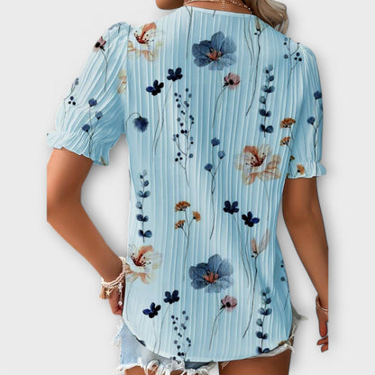 Emily - Stylish V-Neck Blouse