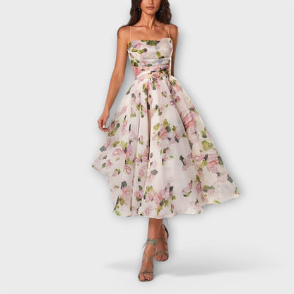 Chic Chiffon Midi Dress