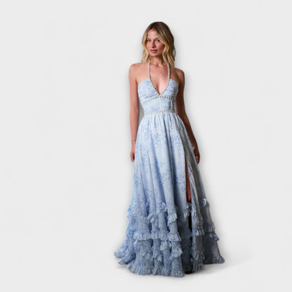 Luzie - Stylish Long Flowing Dress