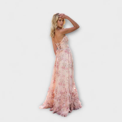 Luzie - Stylish Long Flowing Dress