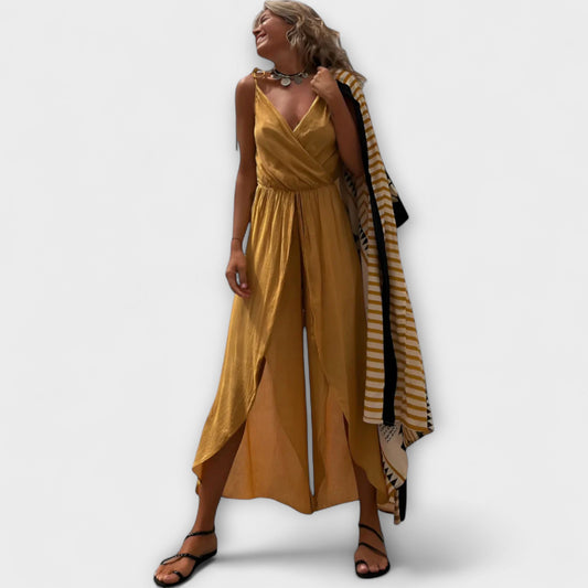 Anna - Donatila Side-Slit Jumpsuit
