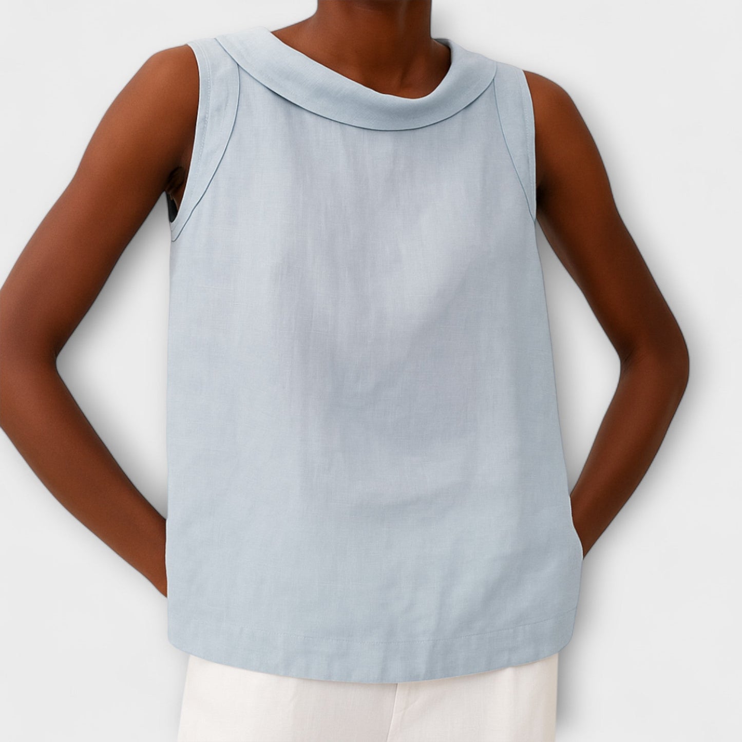 Brianna - Stylish Sleeveless Top