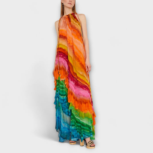 Iris Ruffle Dress