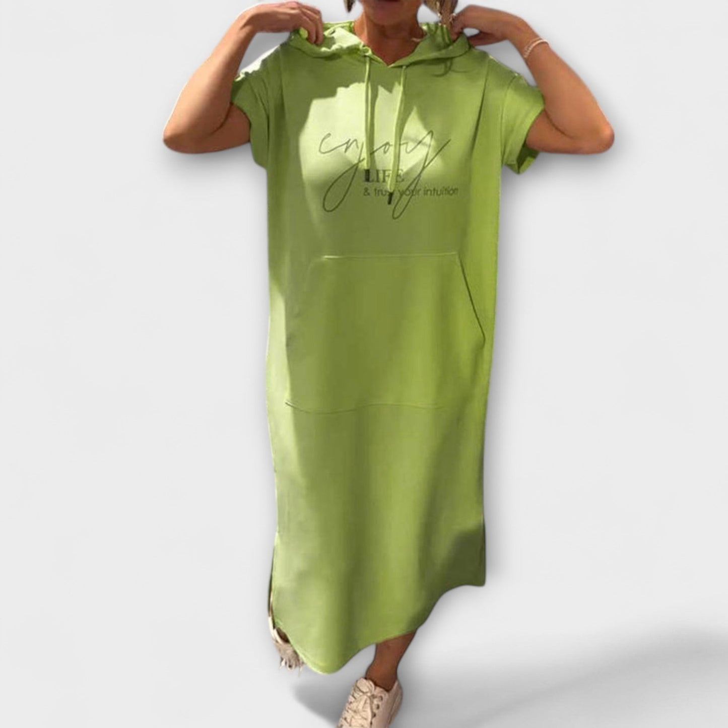 Daisy - Casual Hoodie Dress