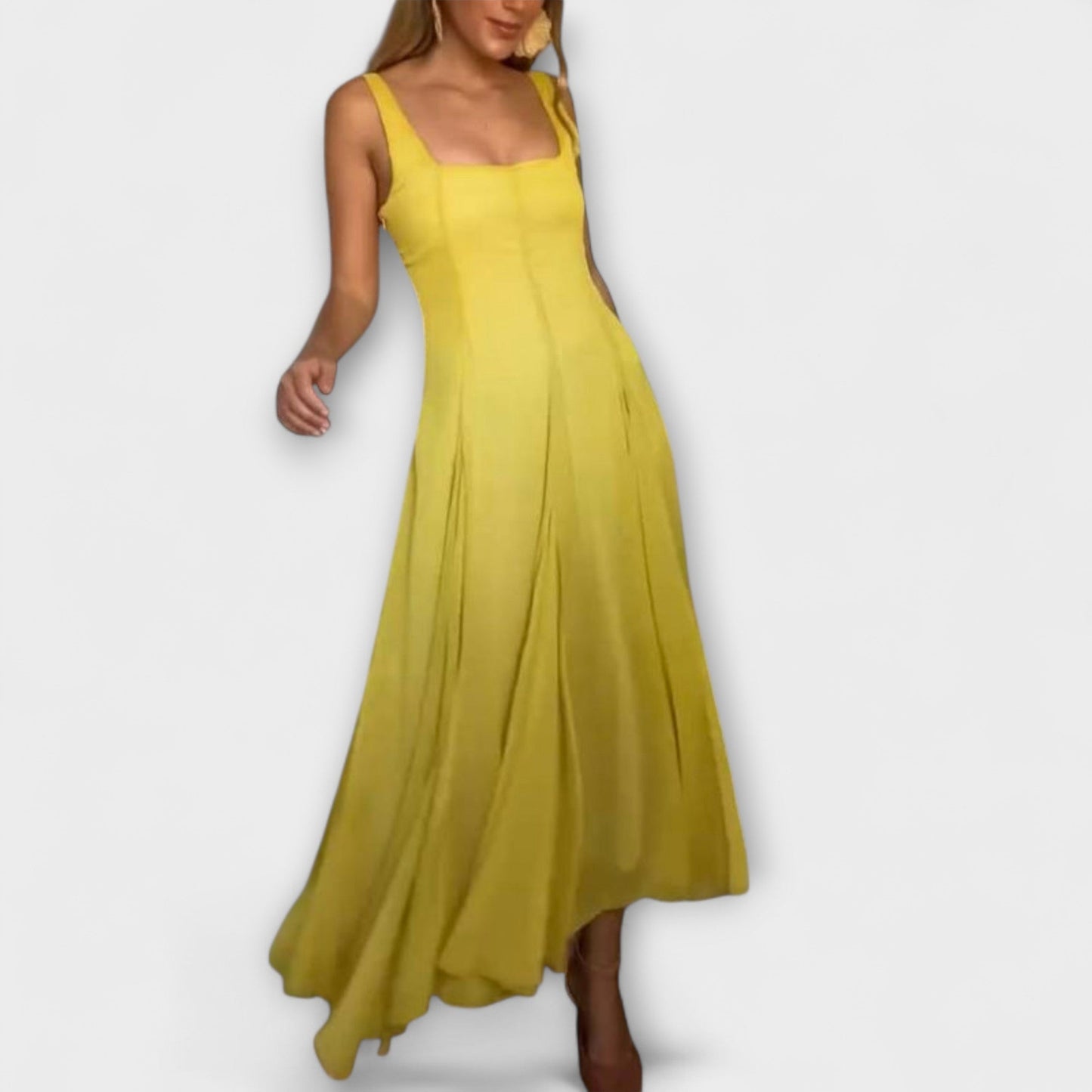 Lilith - Square Neck Dress