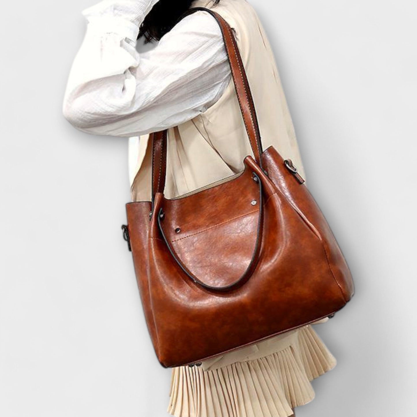 Lora - 4-Piece Vintage Bag Set