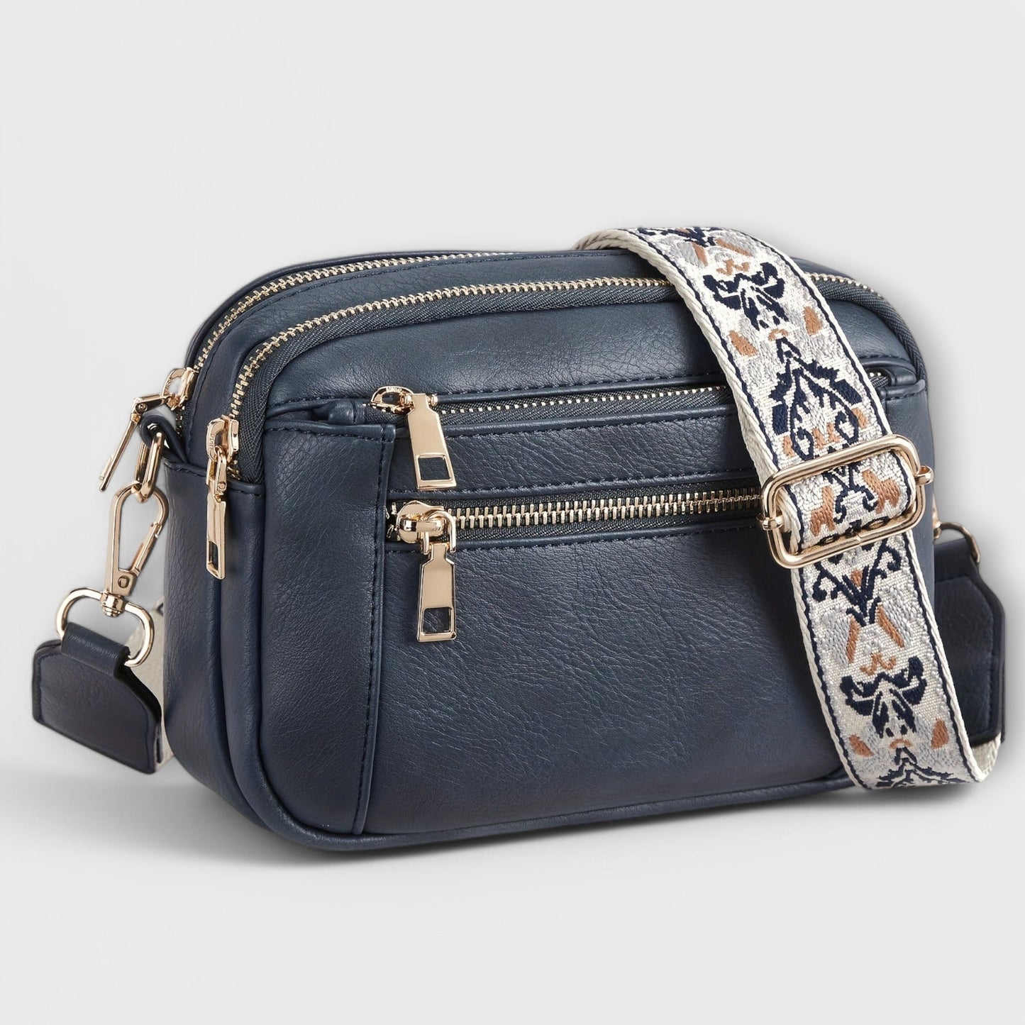 Lora - Vegan Leather Crossbody Bag