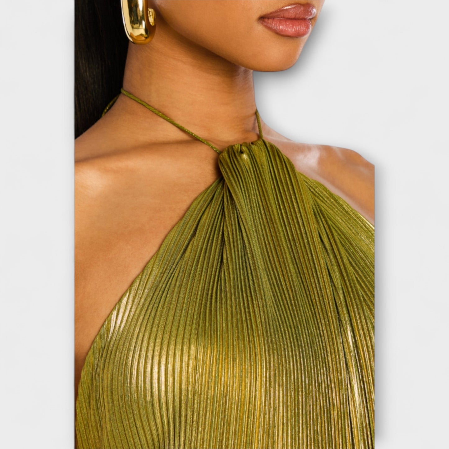 Emma - Halter Neck Dress with Open Back