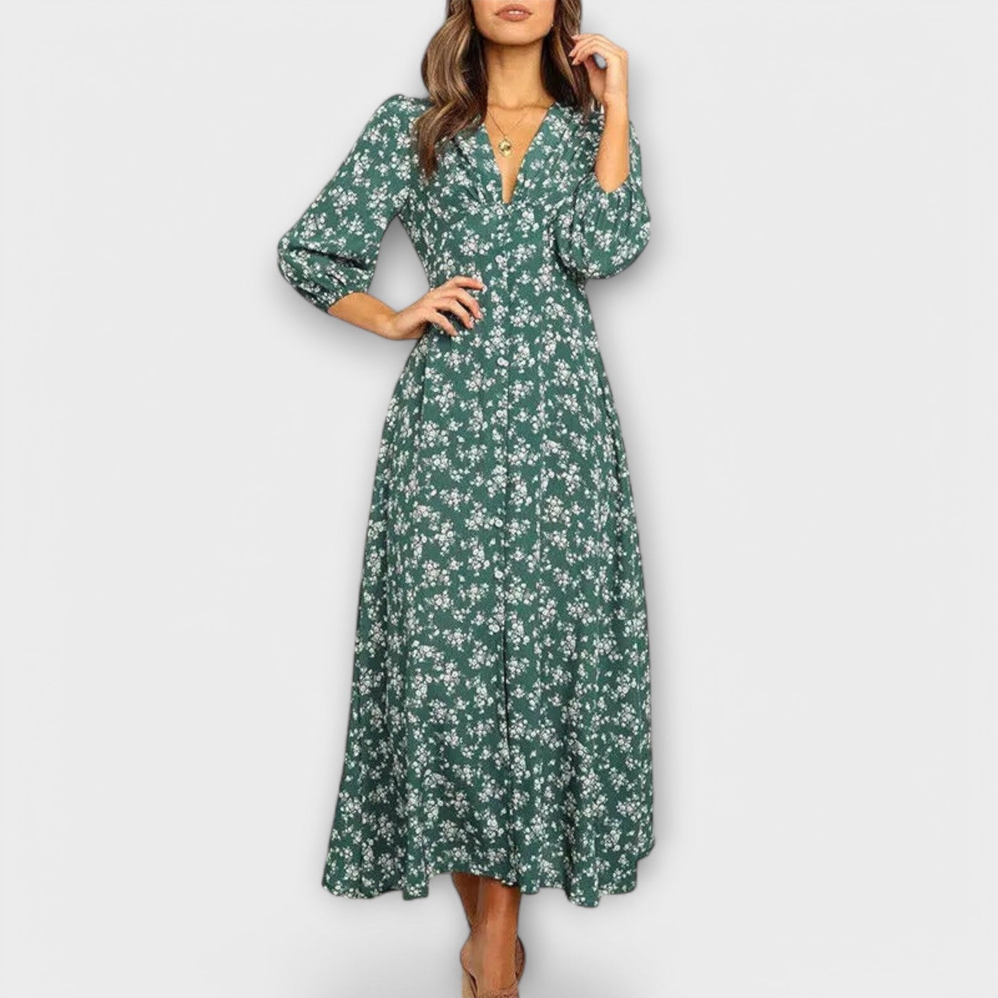 Women's Floral Maxi Dress