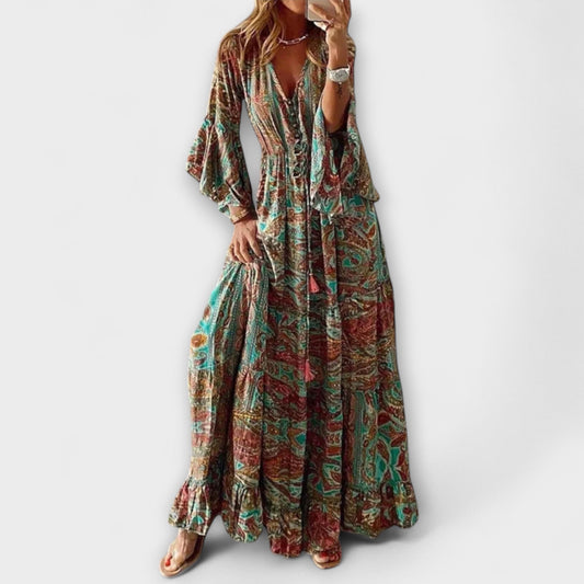 Renatilen - Women's Printed Dress