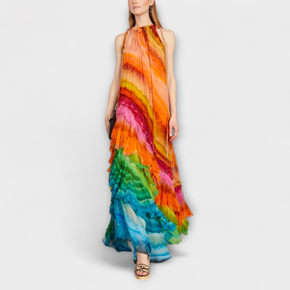 Iris Ruffle Dress