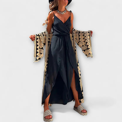 Anna - Donatila Side-Slit Jumpsuit
