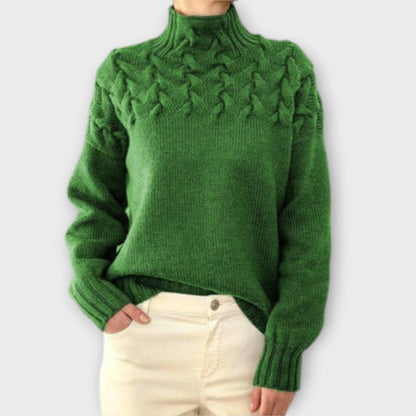 Eva - Women's Cable Knit Sweater