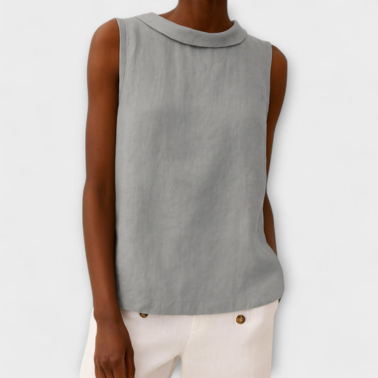 Brianna - Stylish Sleeveless Top